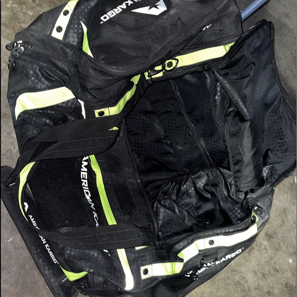 American kargo bag for dirt bike equipment